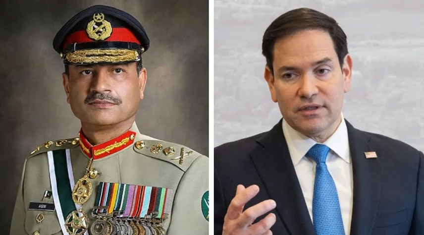 US top diplomat Rubio speaks with Pakistan Army Chief Gen Asim Munir